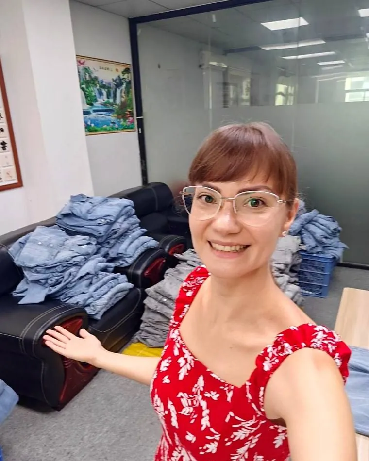 Maria Kuznetsova — garment inspector in Guangdong