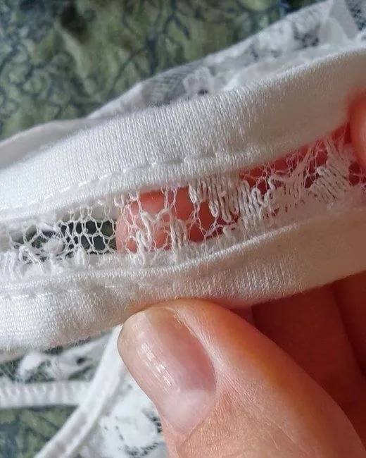 A flaw on a sample